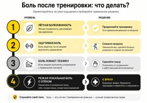 Можно ли тренироваться, если болят мышцы после тренировки