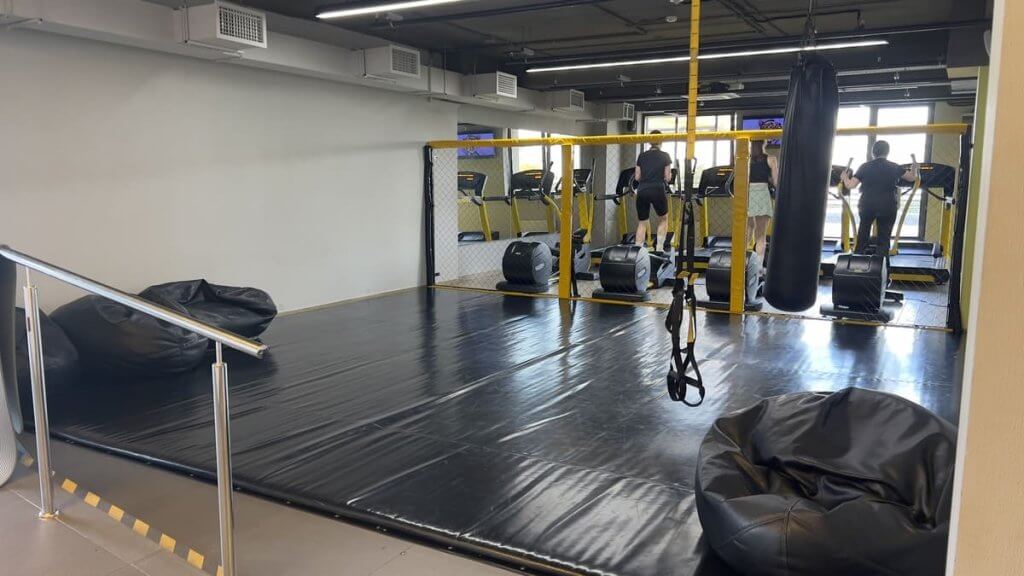 Зона единоборств в GYM24 у метро Пушкинская